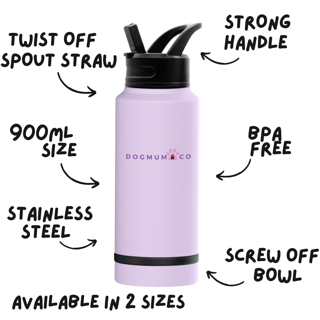 2 in 1 - Coco Thermal Bottle & Bowl Travel Kit - SMALL